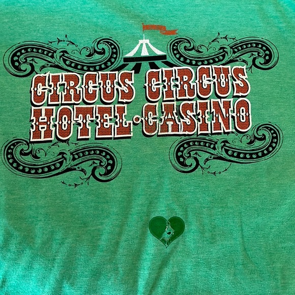 Vtg ‘00's CIRCUS CIRCUS HOTEL CASINO Size XL Logo Tee-Shirt Big-Top Circus SOFT - Picture 10 of 13